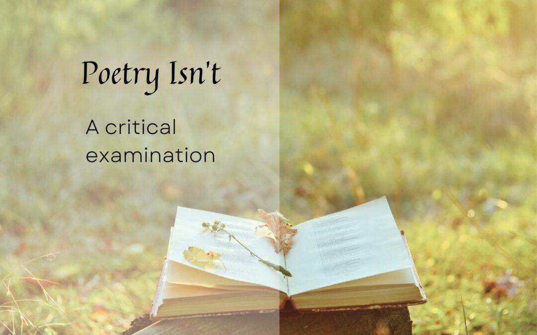 Poetry Isn’t: A Critical Examination of L.A. Cunningham’s “This is Not a Poem”