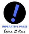 Logo of Imperative Press with signature of Emma G Rose beneath it