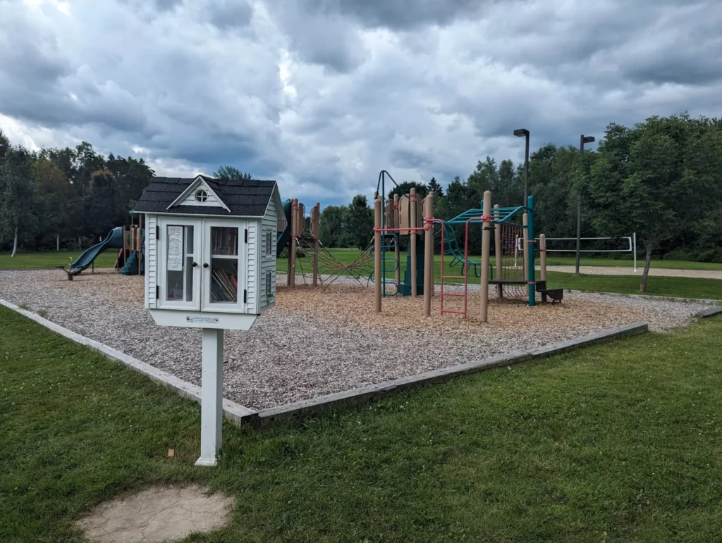 Little Free Library in Hampden, Maine